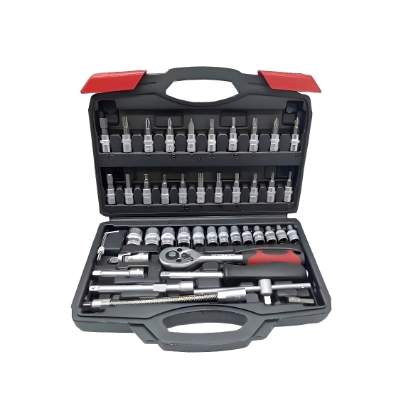 46PCS X 1/4" CR-V SOCKET SET