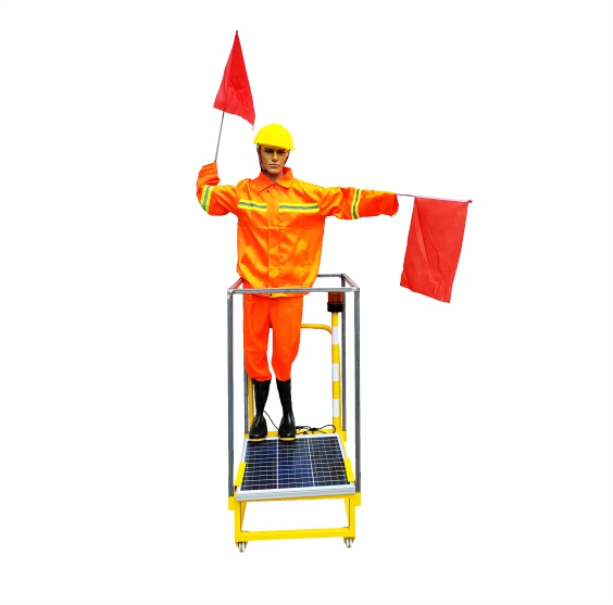 SOLAR TRAFFIC CONTROL GUIDE WORKER